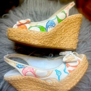 Coach pastel wedges